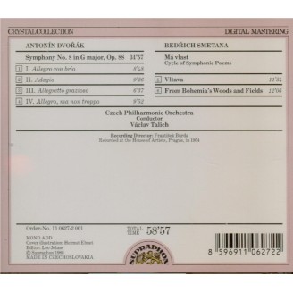 DVORAK - Talich - Symphonie n°8 op.88